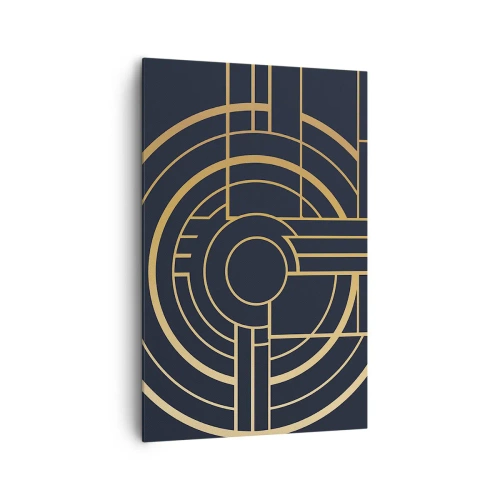 Lærredstryk - Billede på lærred - At vende tingene på hovedet - 80x120 cm