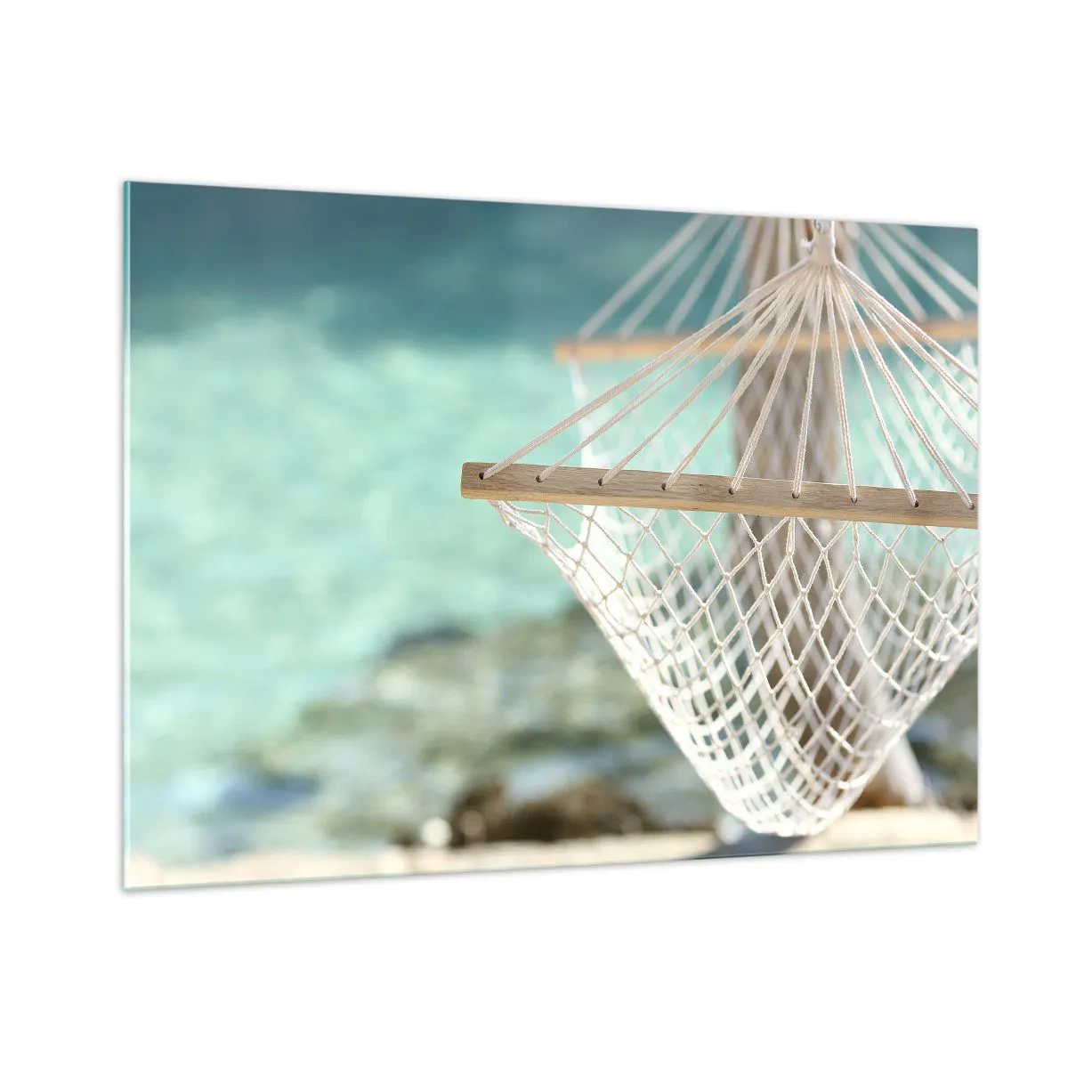 Billede på glas - Tid til afslapning - 100x70 cm