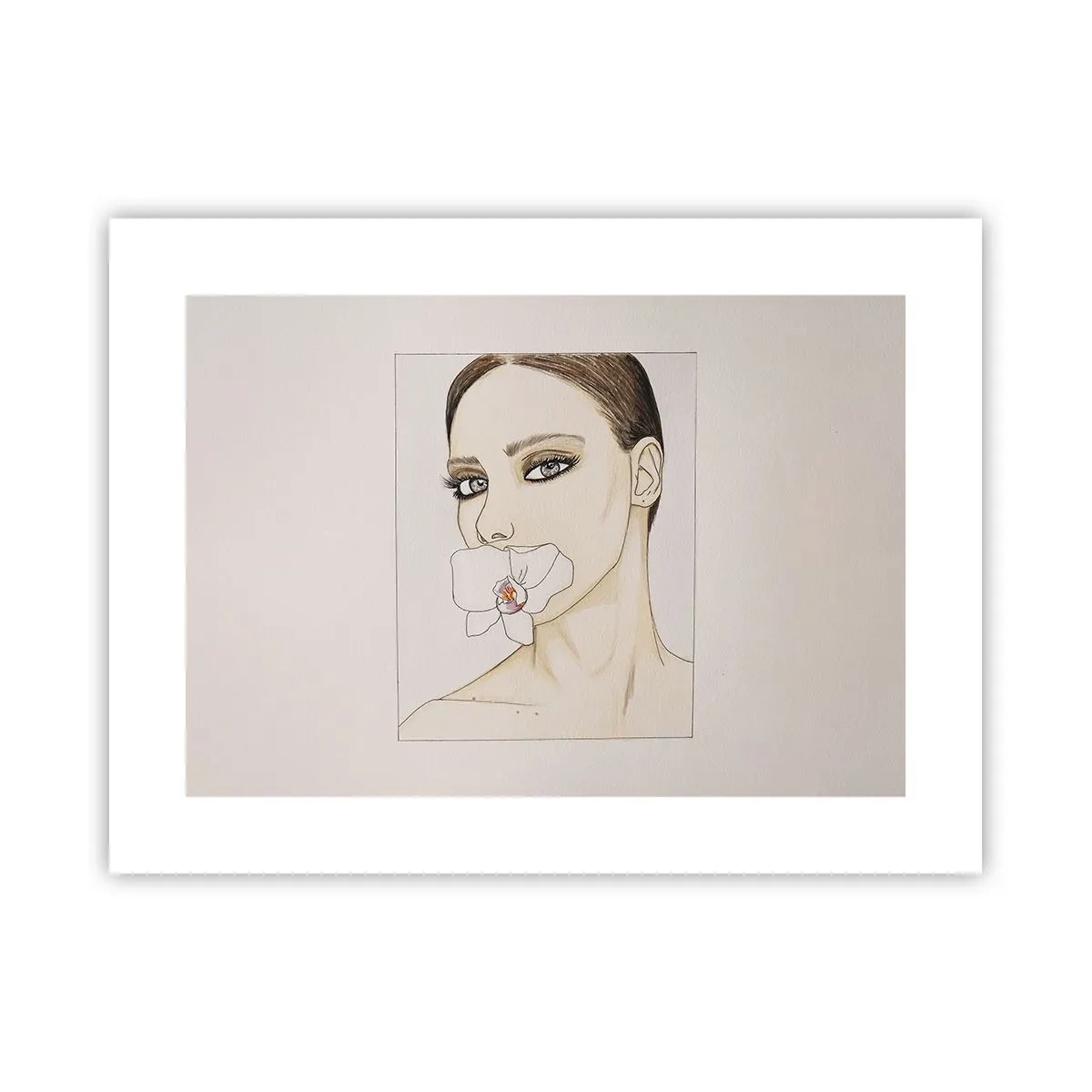 Plakat - Et symbol på elegance og skønhed - 40x30 cm