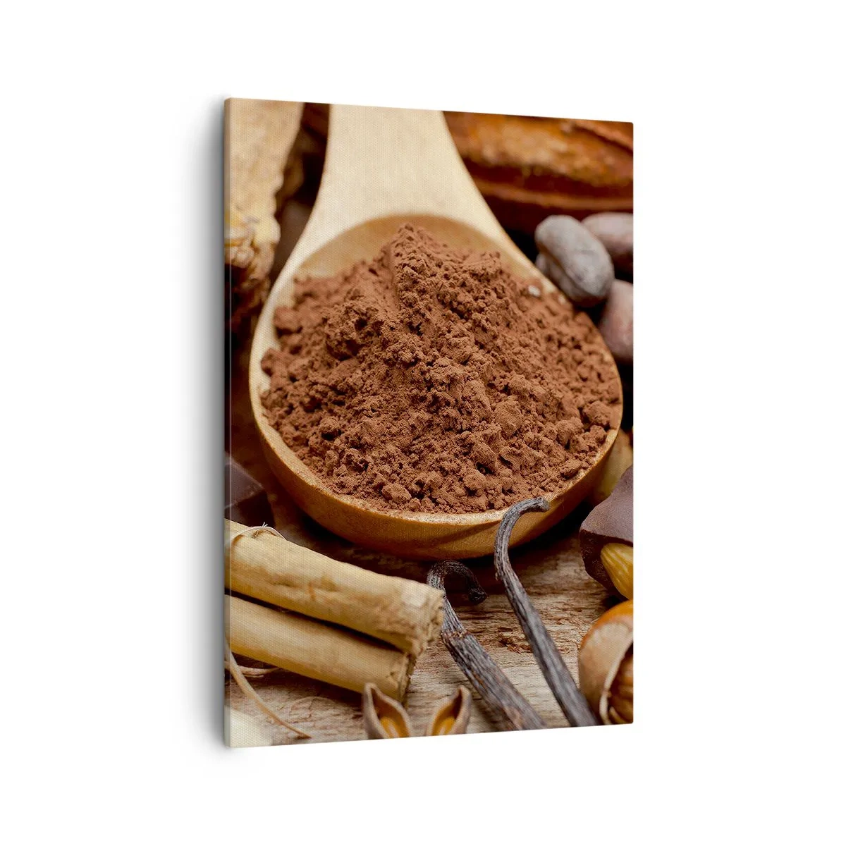 Lærredstryk - Billede på lærred - Bedst mod tristhed - 50x70 cm