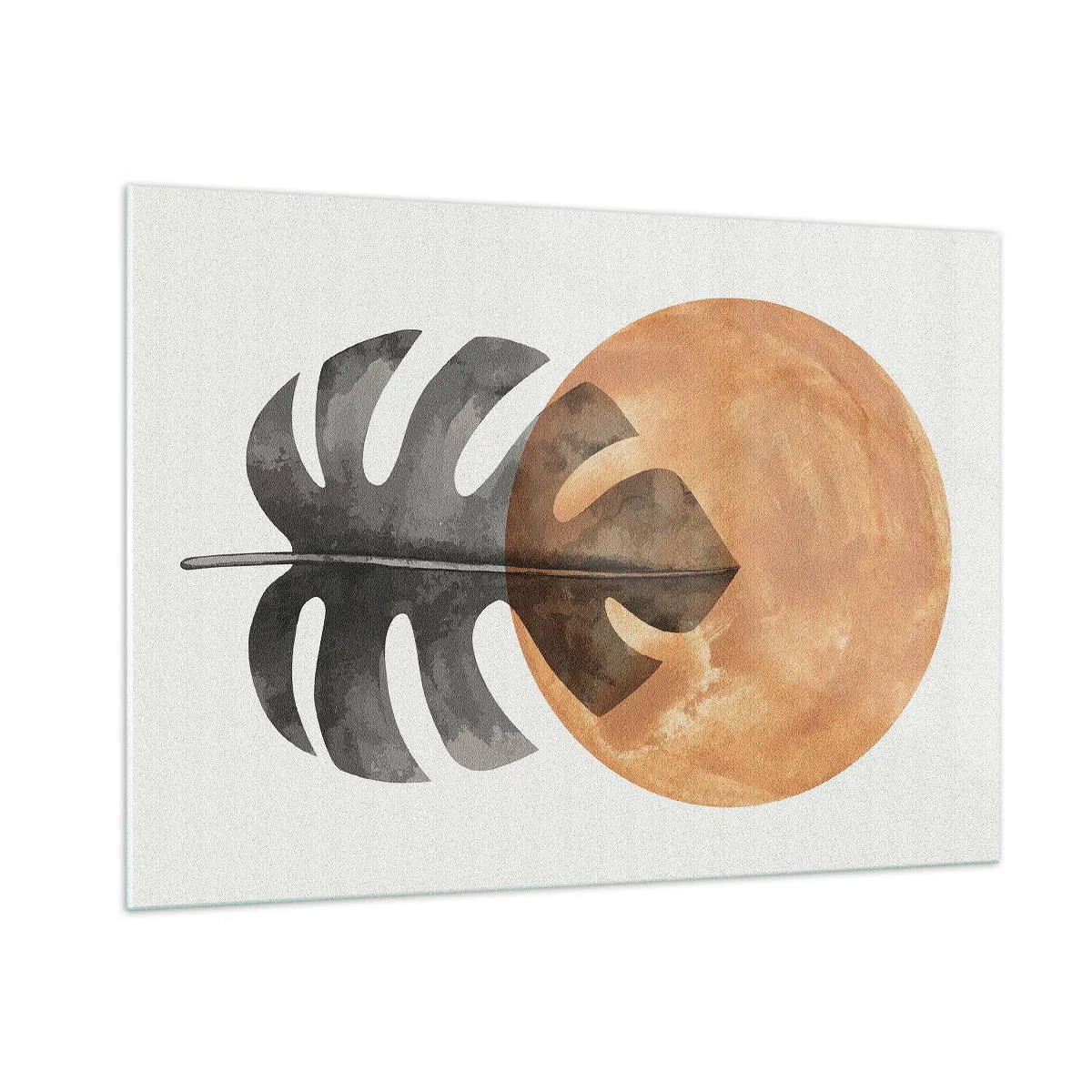 Billede på glas - Altid solen - 100x70 cm