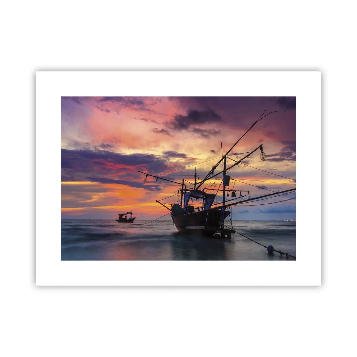Plakat - En eksotisk aften - 40x30 cm