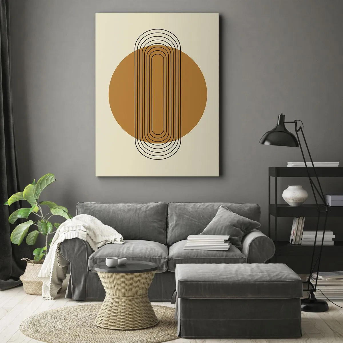 Lærredstryk - Billede på lærred - Den perfekte plan - 50x70 cm