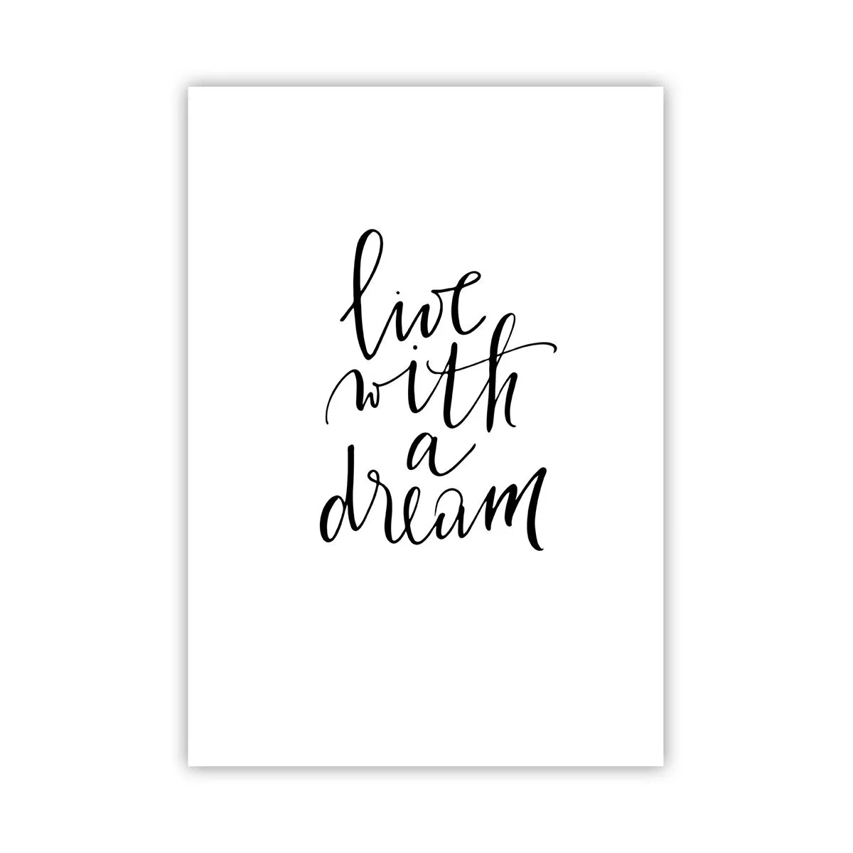 Plakat - Of course - 70x100 cm