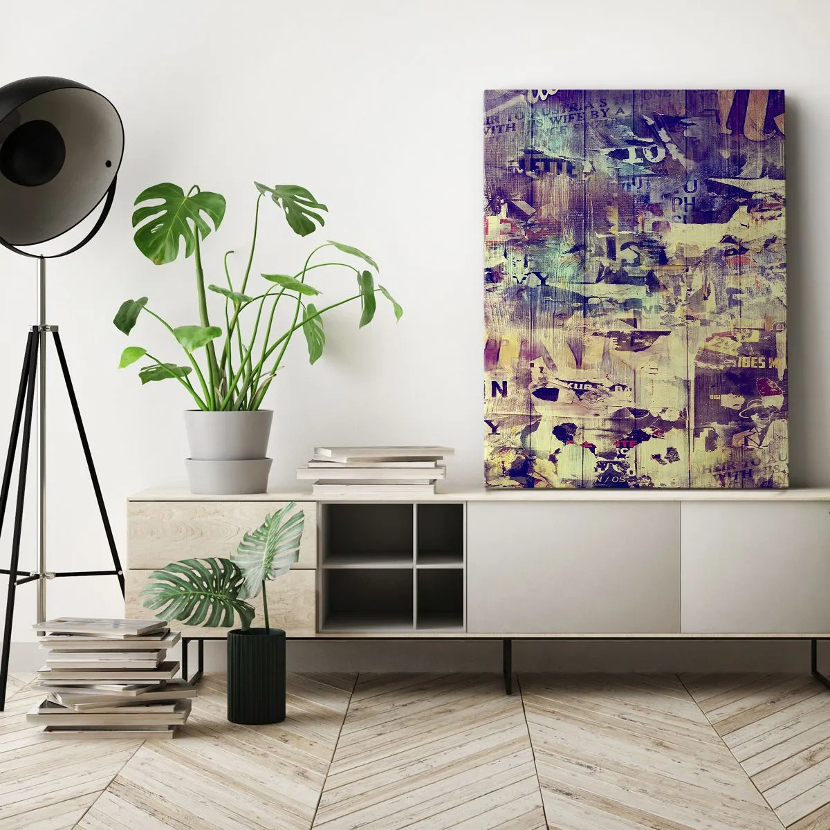 Lærredstryk - Billede på lærred - Og det er alt, hvad der vil være tilbage - 50x70 cm