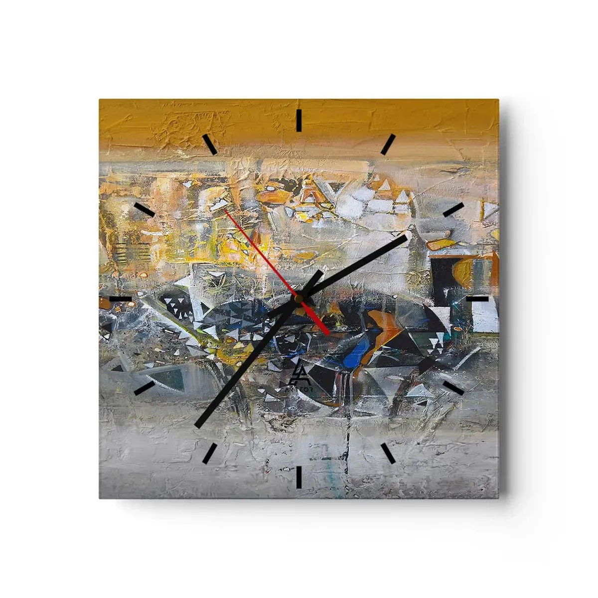 Vægur, Uret - Alt vil falde på plads - 30x30 cm