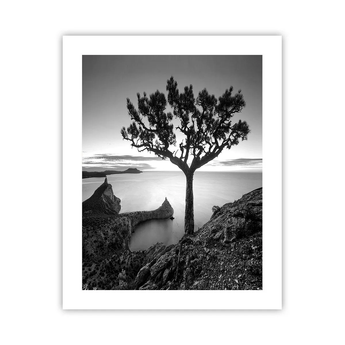 Plakat - Fred hele vejen til horisonten - 40x50 cm