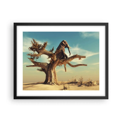 Plakat i sort ramme - Et nyt synspunkt - 50x40 cm