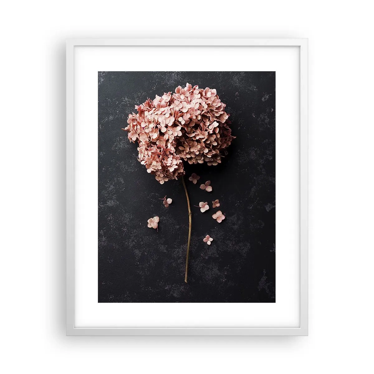 Plakat i hvid ramme - Et virkelig romantisk tegn - 40x50 cm