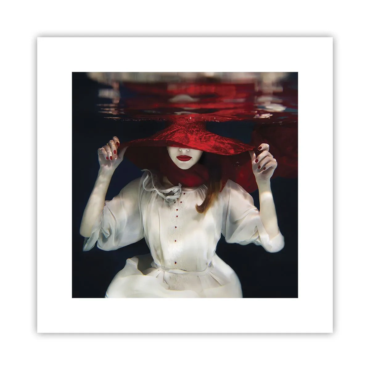 Plakat - Vidunderkvinden - 30x30 cm