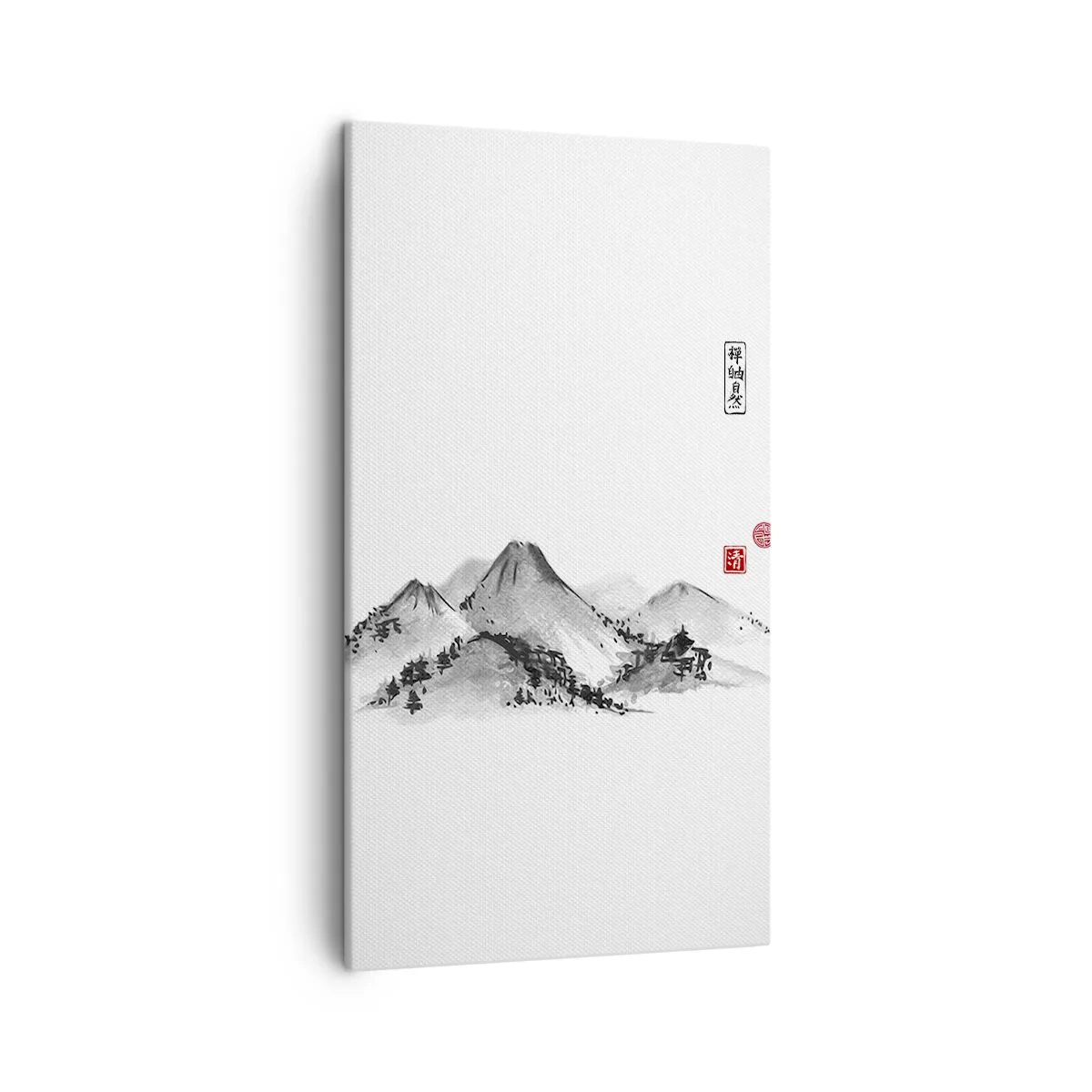 Lærredstryk - Billede på lærred - Langt væk - 45x80 cm