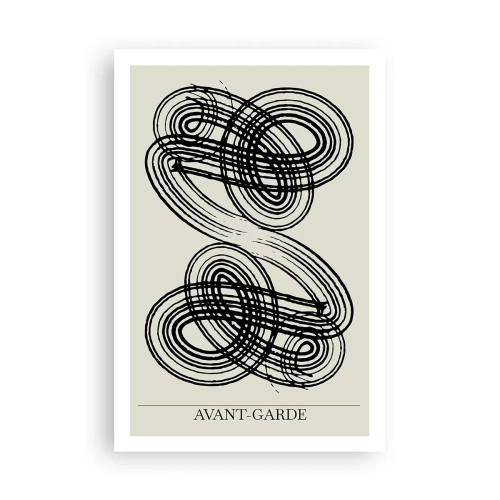 Plakat - Det kom ud spontant - 61x91 cm