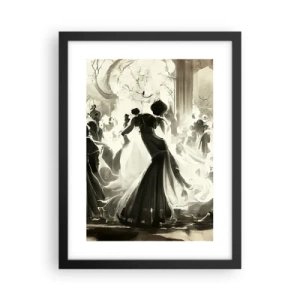 Plakat i sort ramme - Den store maskerade - 30x40 cm