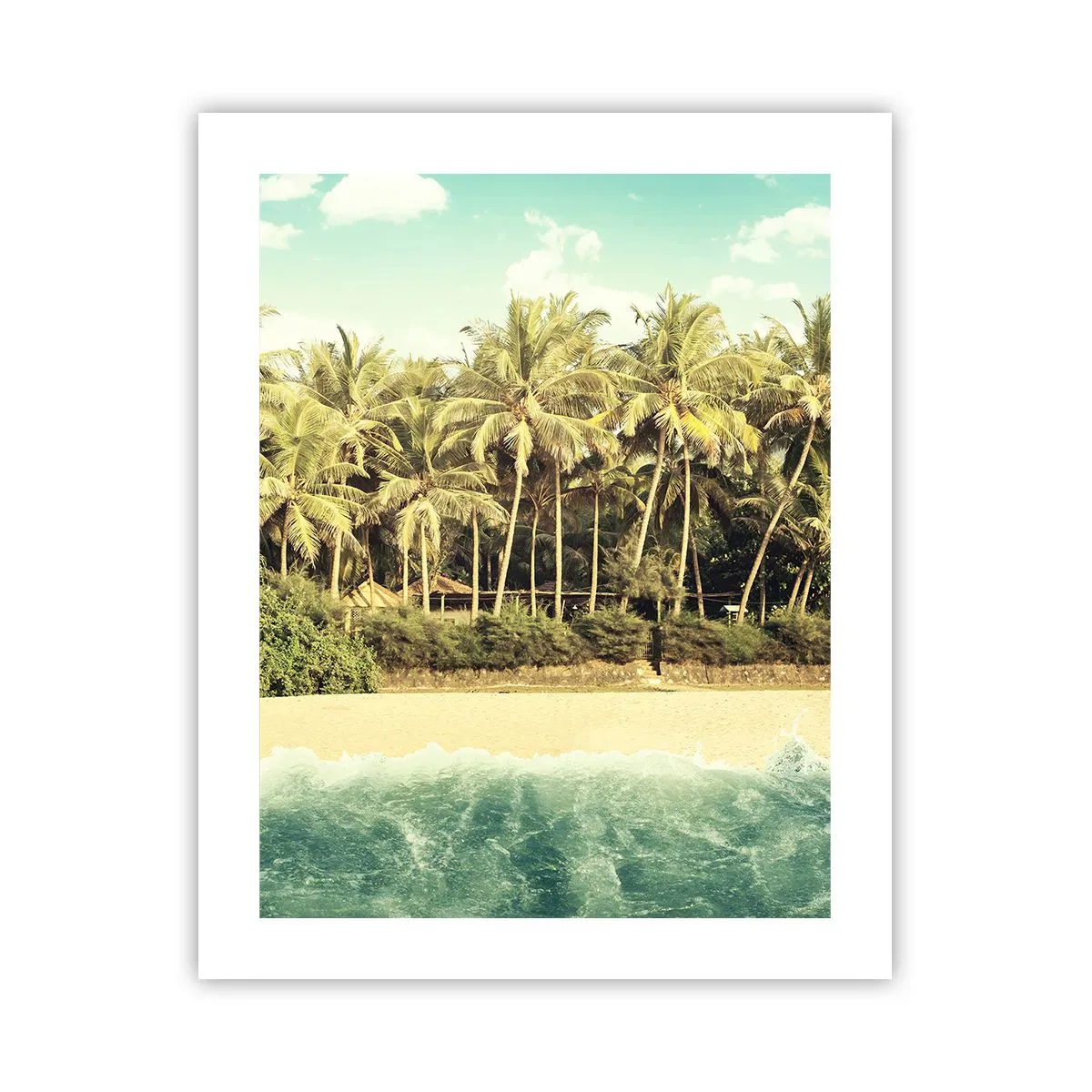 Plakat - Hvad med her? - 40x50 cm
