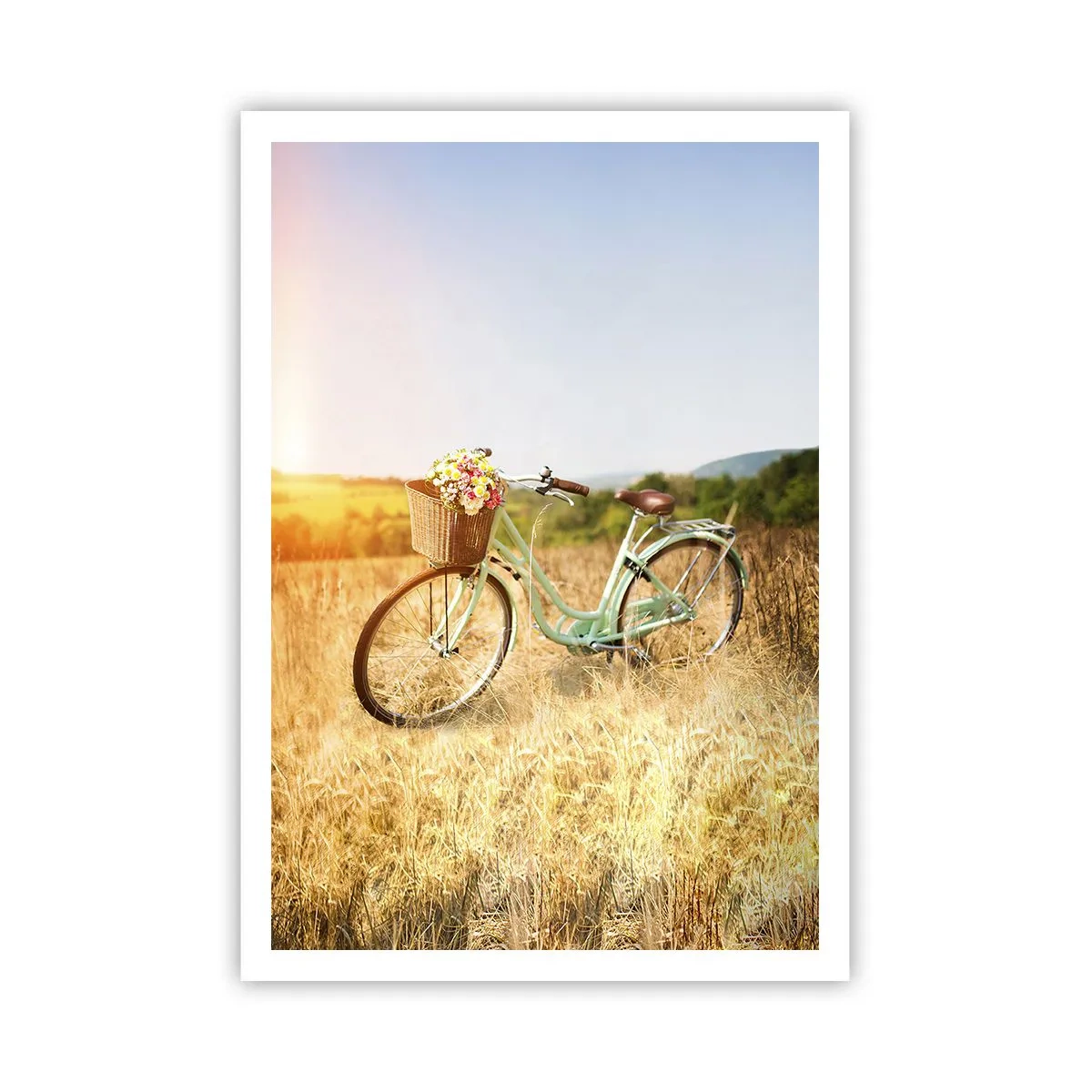 Plakat - Jeg bliver her et stykke tid - 70x100 cm
