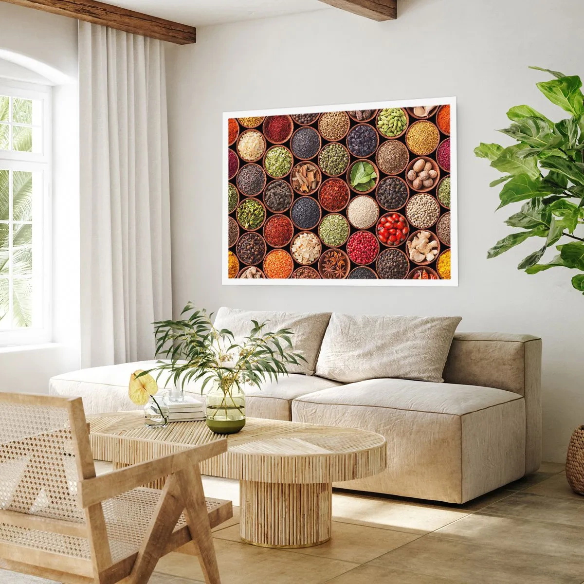 Plakat - Alle verdens smage - 50x40 cm