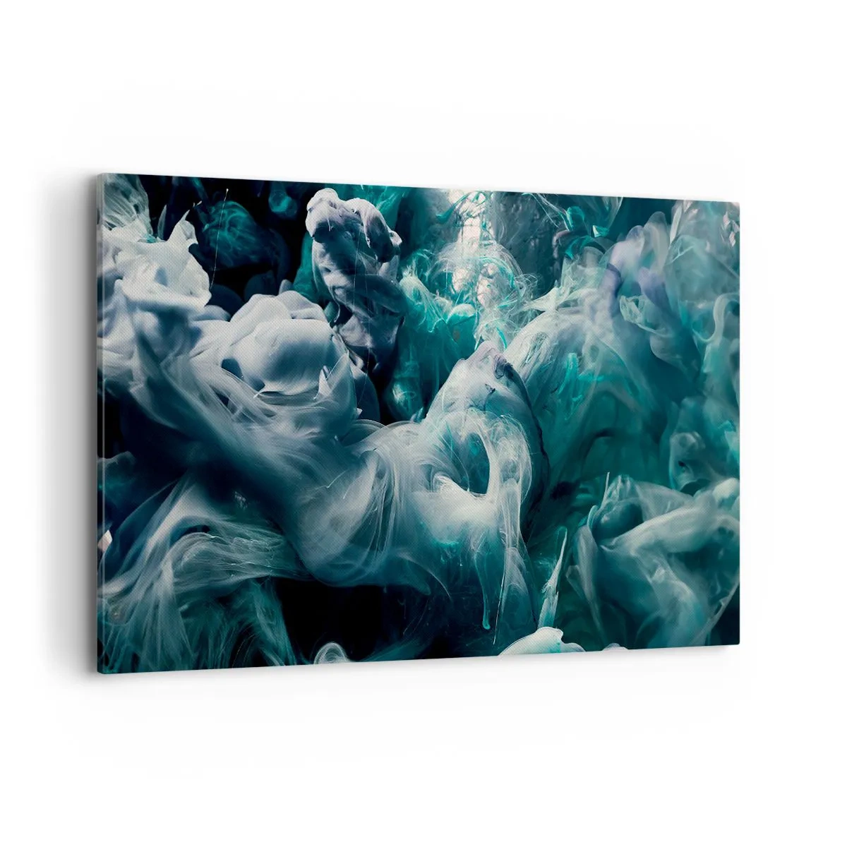 Lærredstryk - Billede på lærred - Farvebevægelse - 120x80 cm