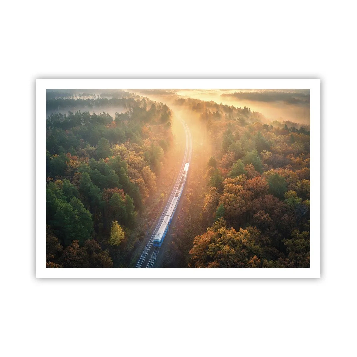 Plakat - Efterårsrejse - 100x70 cm