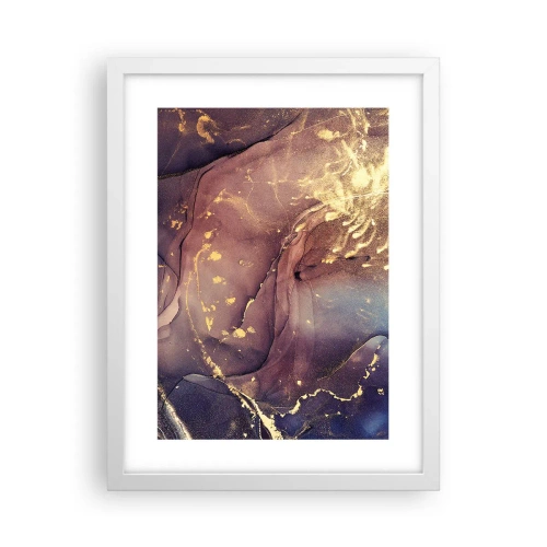 Plakat i hvid ramme - Materie og ånd - 30x40 cm