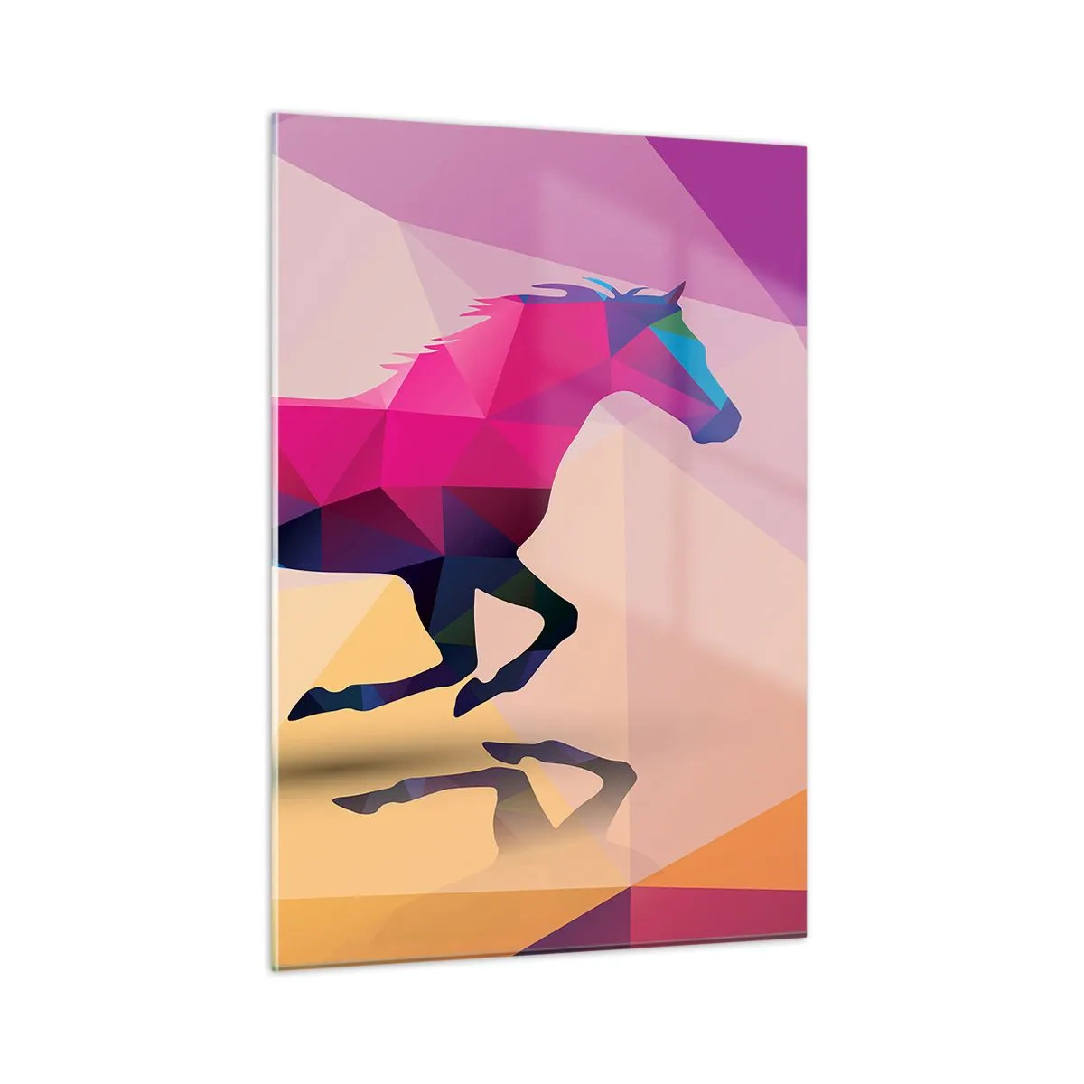 Billede på glas - Kubismen lever stadig - 50x70 cm
