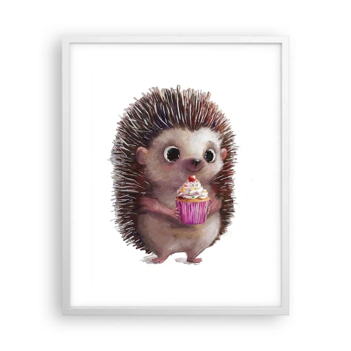 Plakat i hvid ramme - Fejring er hver dag - 40x50 cm