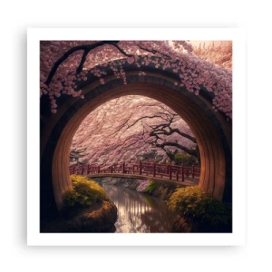 Plakat - Japansk forår - 60x60 cm
