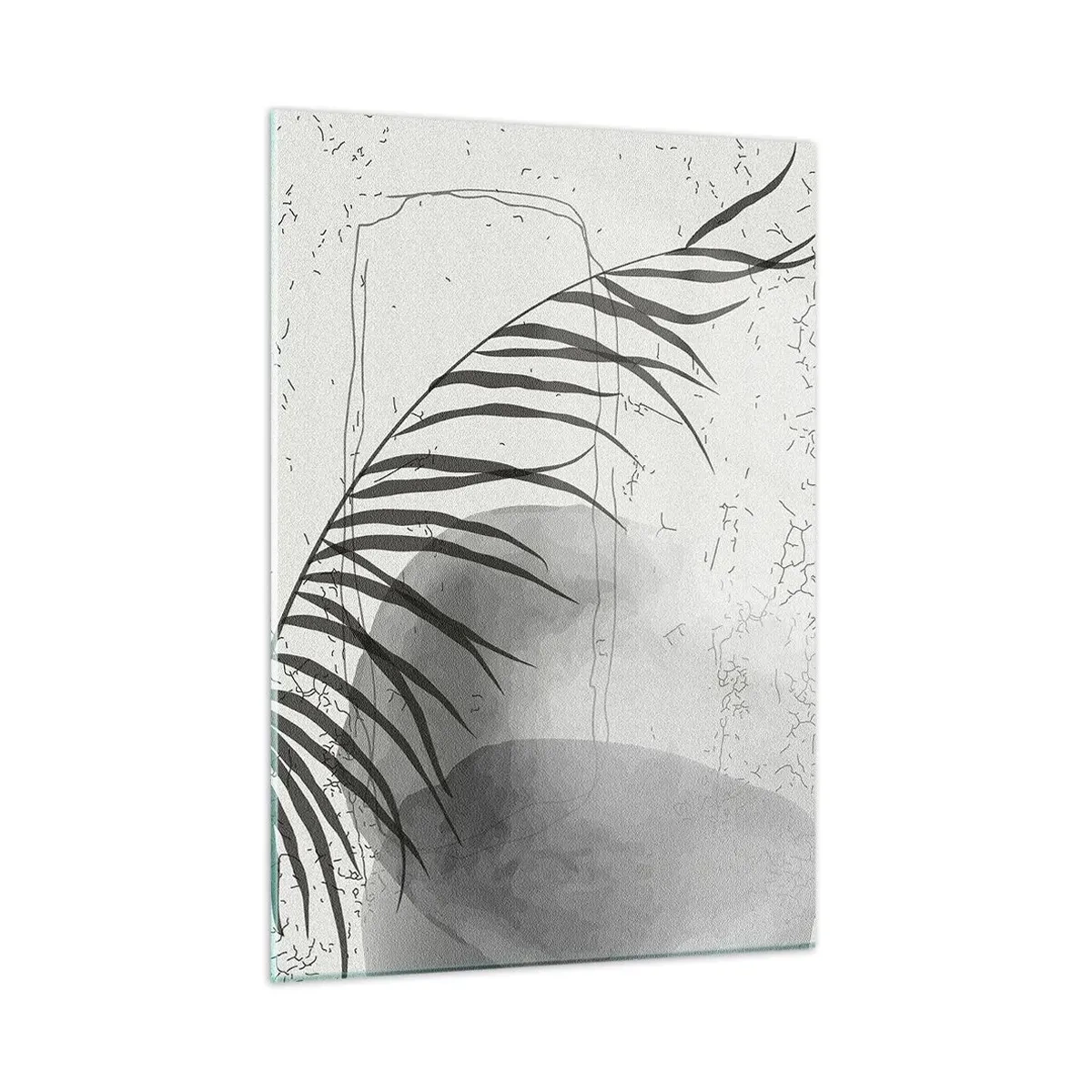 Billede på glas - Den subtile eksotisme i naturen - 50x70 cm
