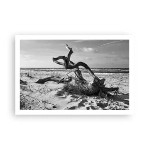 Plakat - Havets skulptur - 91x61 cm