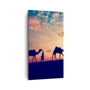 Lærredstryk - Billede på lærred - Orientens mystiske ånd - 45x80 cm