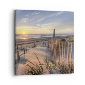 Lærredstryk - Billede på lærred - Vindens blænding og skygge - 40x40 cm