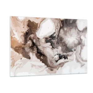 Billede på glas - En galakses fødsel - 120x80 cm