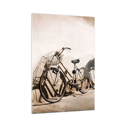 Billede på glas - Uforglemmelig charme fra fortiden - 50x70 cm