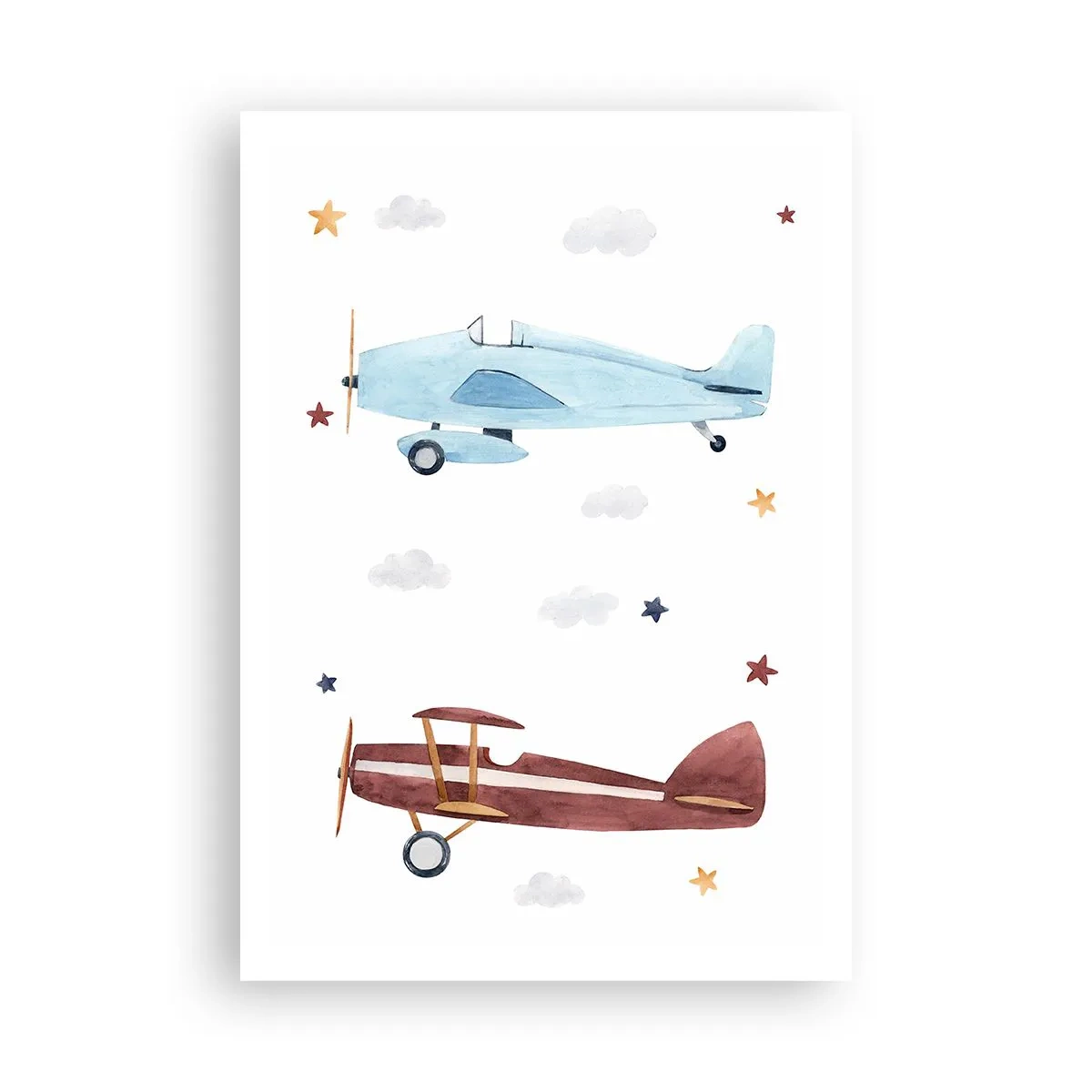 Plakat - Hr. pilot, vi venter! - 70x100 cm