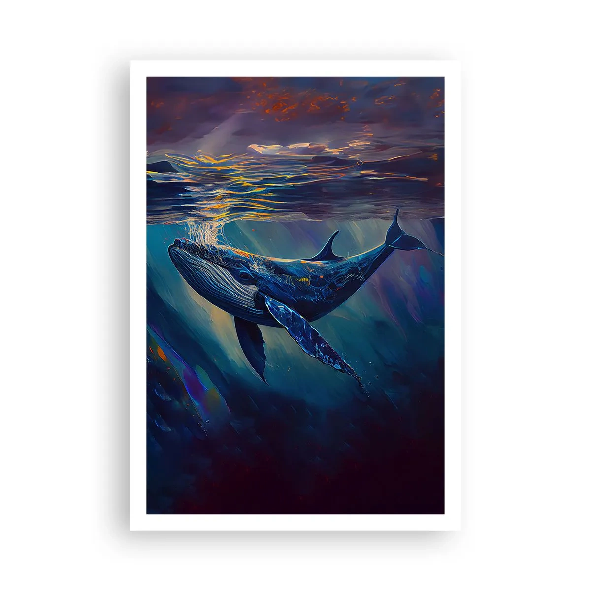 Plakat - Velkommen til min verden - 70x100 cm
