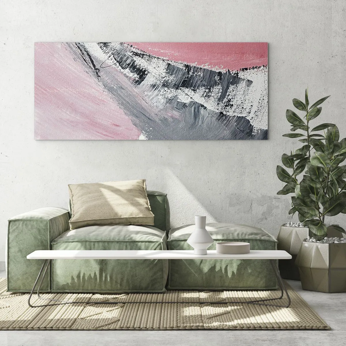 Billede på glas - Matchende sammensætning - 120x50 cm
