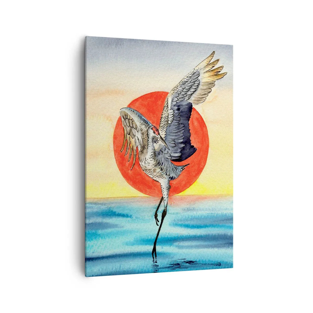 Lærredstryk - Billede på lærred - Tid til at gå tilbage - 70x100 cm