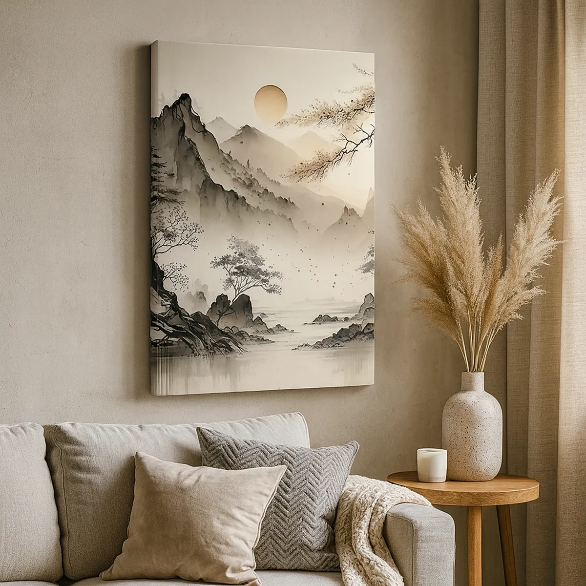 Lærredstryk - Billede på lærred - Orientens unikke charme - 50x70 cm