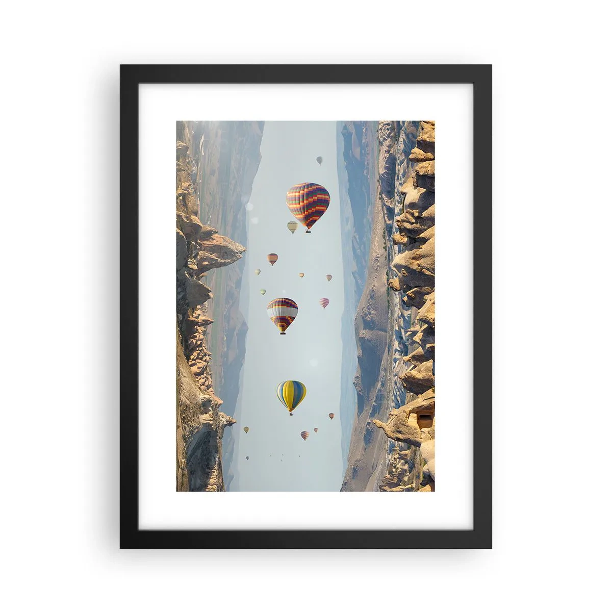 Plakat i sort ramme - Alt er muligt her - 30x40 cm