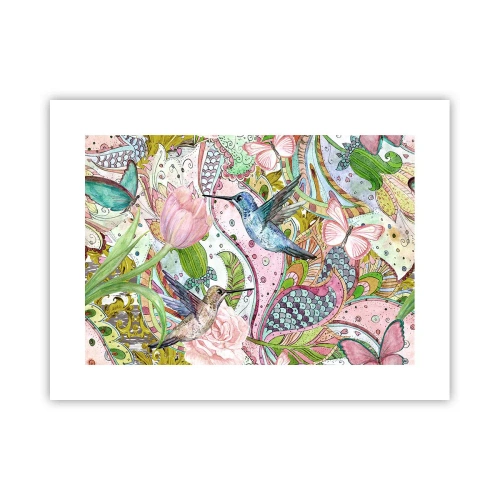 Plakat - Forviklet i vinstokkene - 40x30 cm