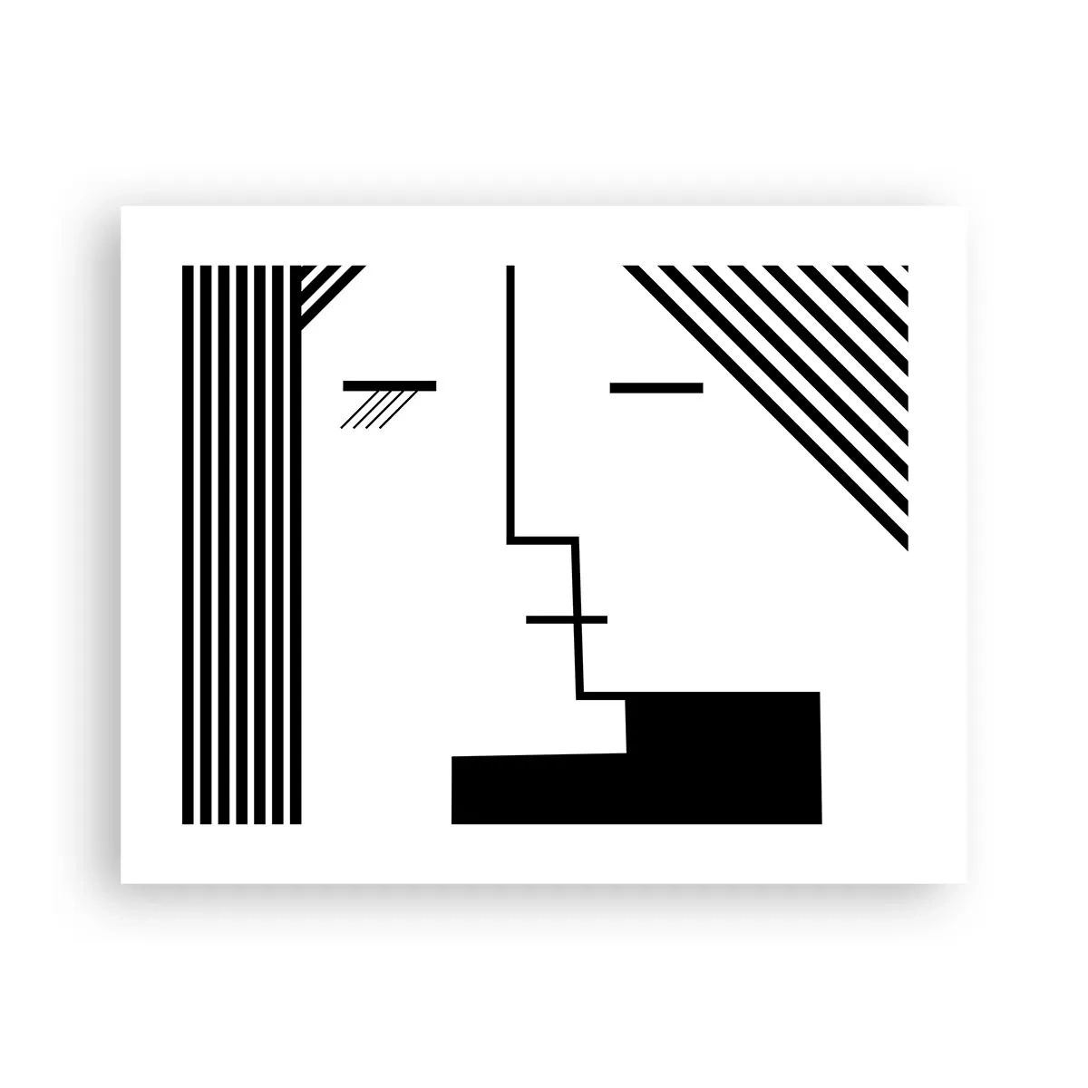 Plakat - Bare et kys - 50x40 cm