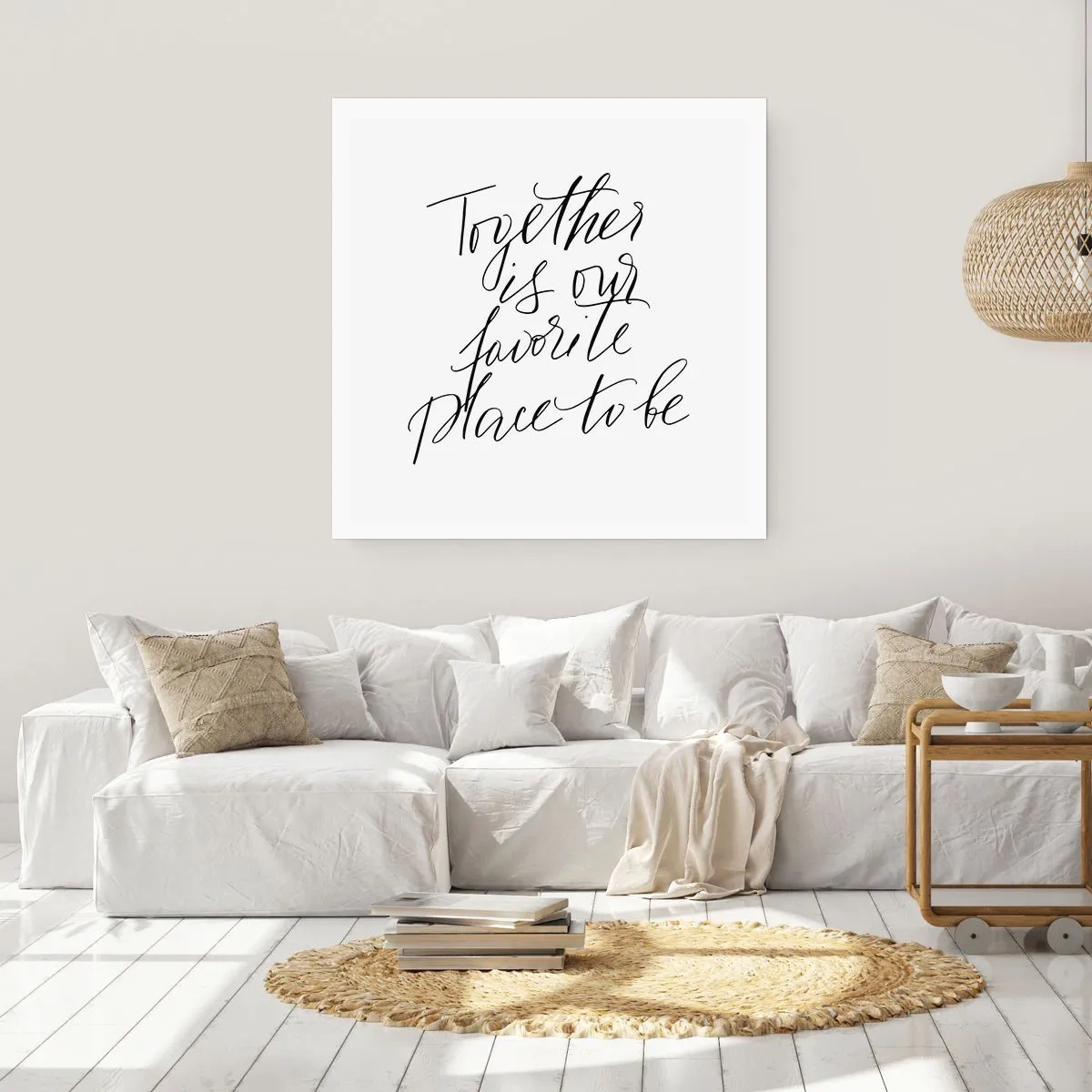 Plakat - Føler du det også? - 50x50 cm