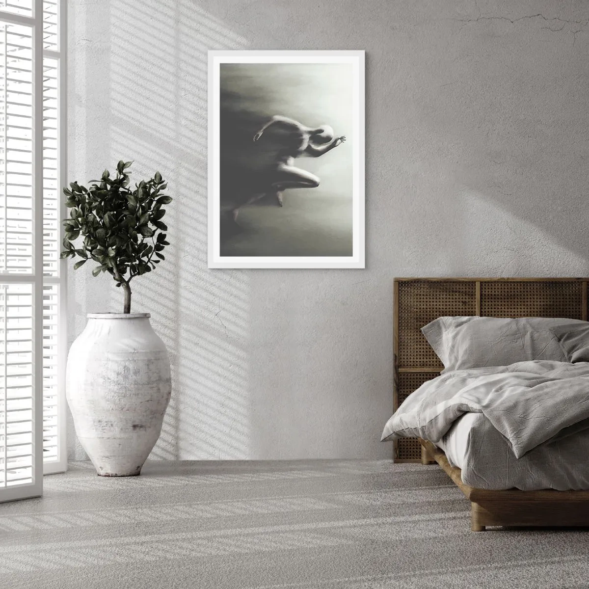 Plakat i hvid ramme - Ustoppelig - 30x40 cm