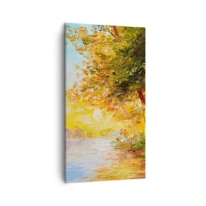 Lærredstryk - Billede på lærred - Et in Arcadia ego - 45x80 cm