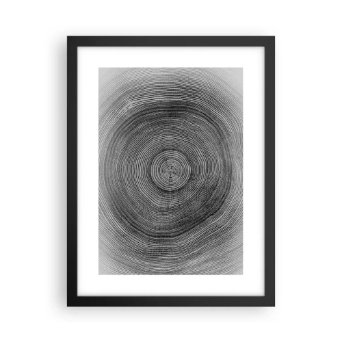 Plakat i sort ramme - Et tegn på tiden - 30x40 cm