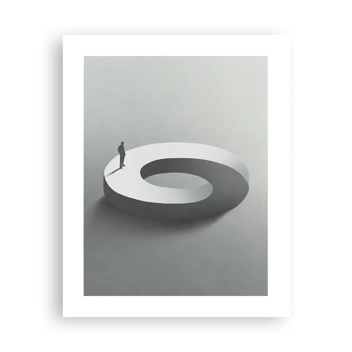 Plakat - Og vær klog - 40x50 cm