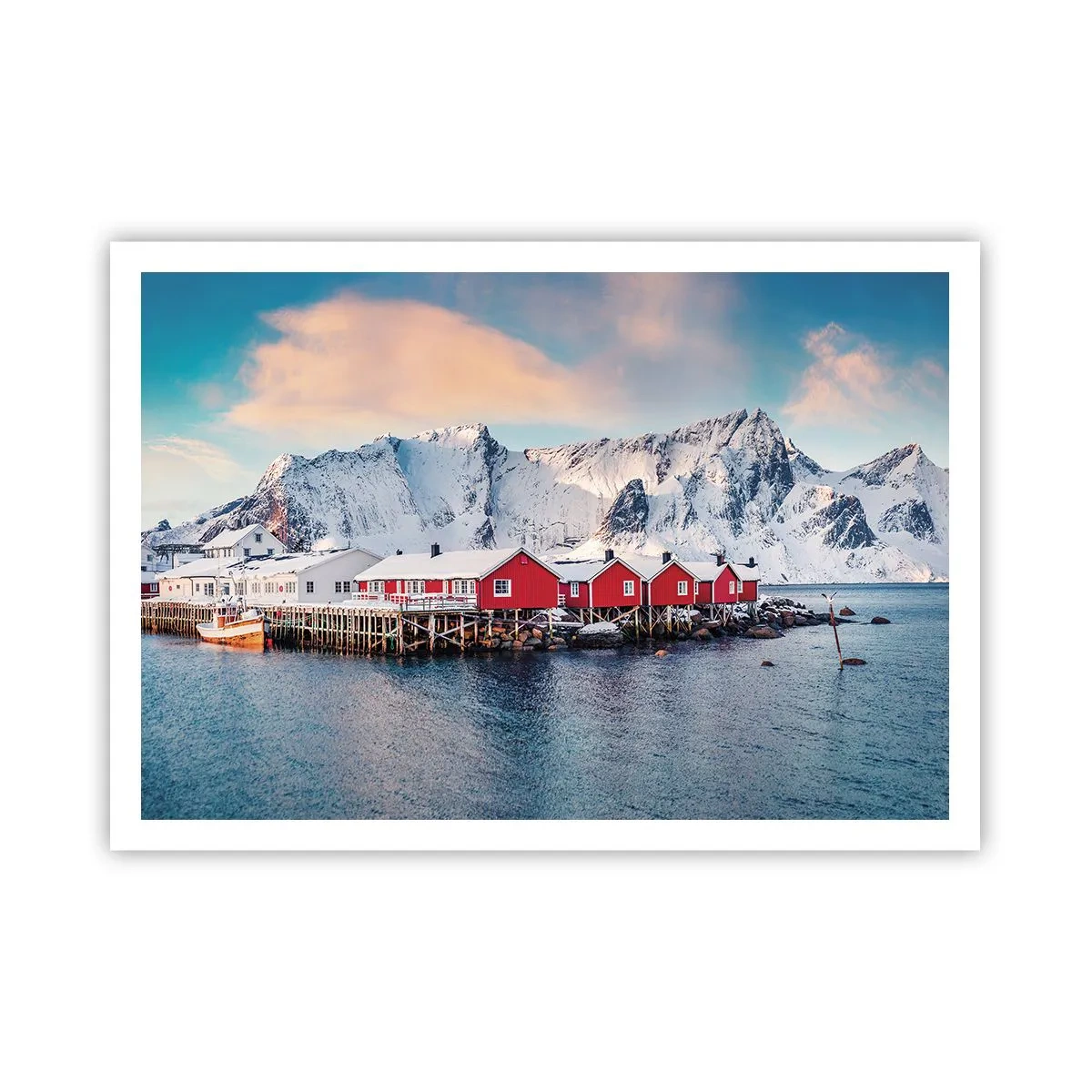 Plakat - Nordlig tilbagetrækning - 100x70 cm