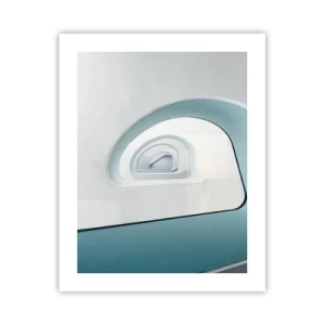 Plakat - Til bunden af det blå - 40x50 cm