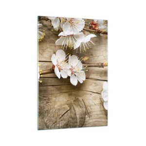 Billede på glas - Og det blev forår - 70x100 cm