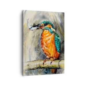 Lærredstryk - Billede på lærred - Naturens lov - 50x70 cm