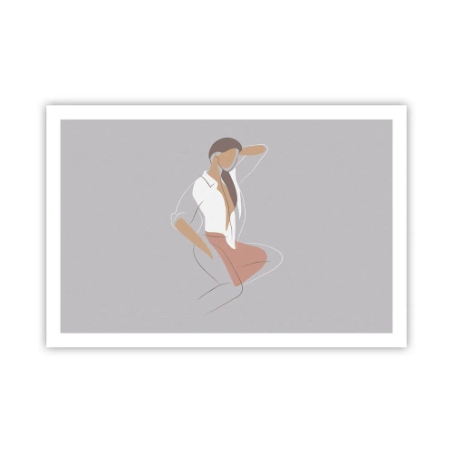 Plakat - Omrids af nåde - 91x61 cm